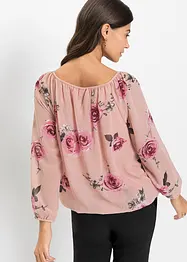 Blusa con coulisse, bonprix