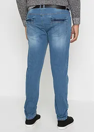 Jeans elasticizzati regular fit, tapered, bonprix