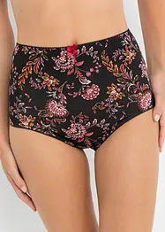 Slip a vita alta con cotone (pacco da 4), bonprix