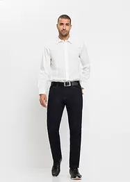 Camicia elasticizzata con cotone, slim fit, bonprix