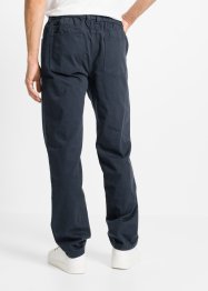 Pantaloni con elastico in vita regular fit, straight (pacco da 2), bpc bonprix collection