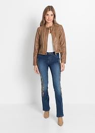 Giacca in similpelle cropped, BODYFLIRT boutique