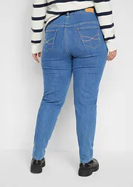 Mom jeans elasticizzati, a vita alta, bonprix