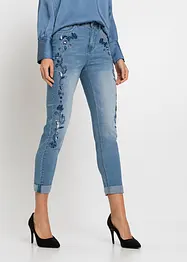 Jeans slim fit cropped, vita media, bonprix