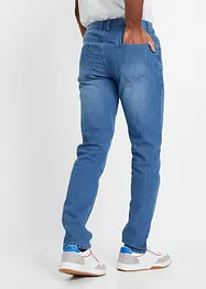 Jeans elasticizzati slim fit, straight, bonprix