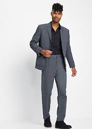 Completo in seersucker (2 pezzi) giacca e pantaloni slim fit, bpc selection