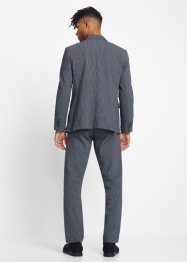 Completo in seersucker (2 pezzi) giacca e pantaloni slim fit, bpc selection