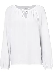 Blusa in mussola di cotone, bonprix