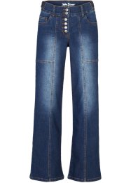 Jeans elasticizzati, wide leg, John Baner JEANSWEAR