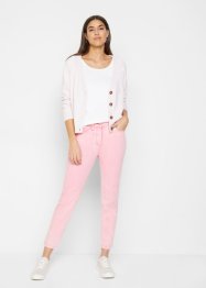 Pantaloni in twill cropped in look usato, bpc bonprix collection