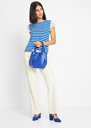 Top in jersey con pizzo, BODYFLIRT