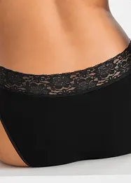 Slip con pizzo (pacco da 5), bonprix