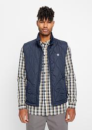 Gilet trapuntato in poliestere riciclato, John Baner JEANSWEAR