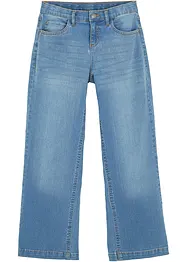 Jeans wide leg, vita media, bonprix