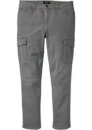 Pantaloni cargo elasticizzati slim fit straight, bonprix