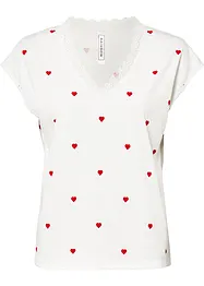 Maglia fantasia in puro cotone, bonprix