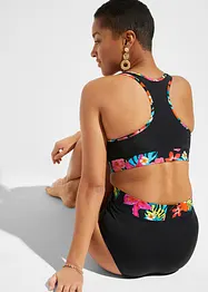 Slip a vita alta per bikini con sgambatura classica, bonprix