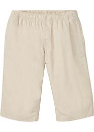 Bermuda lunghi in misto lino, loose fit, RAINBOW