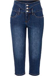 Jeans capri a vita alta, push-up, BODYFLIRT boutique
