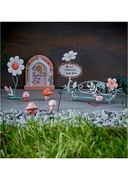 Paesaggio della fatina in miniatura (set 9 pezzi), bpc living bonprix collection