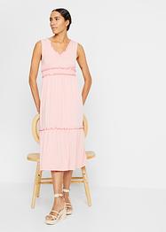 Abito midi di jersey con ruches, RAINBOW