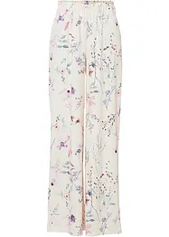 Pantaloni plissettati con stampa floreale, bonprix