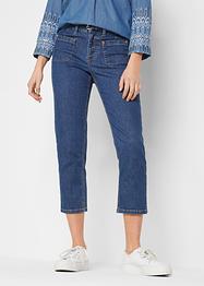 Jeans elasticizzati cropped con cotone biologico, slim, John Baner JEANSWEAR