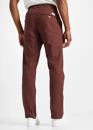 Pantaloni chino in misto lino regular fit, straight, bonprix