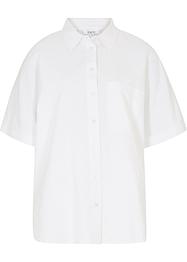 Camicetta oversize in misto lino con mezze maniche, bpc bonprix collection