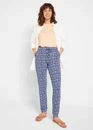 Pantaloni in jersey fantasia, bonprix