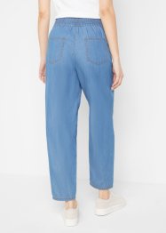 Mom jeans a vita alta con cotone biologico, bonprix