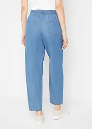 Mom jeans a vita alta con cotone biologico, bonprix