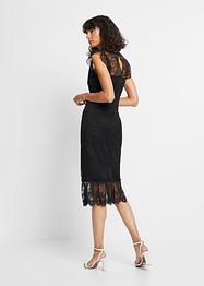 Abito midi con pizzo, BODYFLIRT