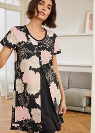 Camicia da notte con piega baciata, bpc bonprix collection