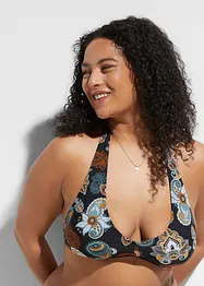 Reggiseno bikini all'americana in poliammide riciclata, bonprix