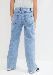 Jeans con chiusura obliqua, wide leg, John Baner JEANSWEAR