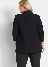 Blazer lungo con maniche arricciate, bonprix