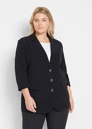 Blazer lungo con maniche arricciate, bonprix