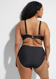 Slip per bikini a vita alta con effetto modellante leggero, bonprix