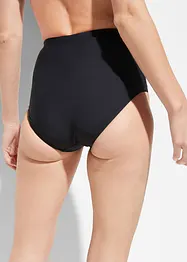 Slip per bikini a vita alta con effetto modellante leggero, bonprix