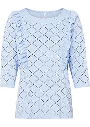 Maglia jaquard con pizzo, RAINBOW