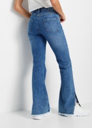 Jeans a zampa con spacchi, RAINBOW