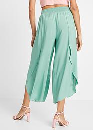 Pantaloni culotte in viscosa sostenibile con cinta comoda, bpc bonprix collection