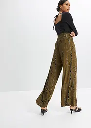 Pantaloni a palazzo con stampa batik, bonprix