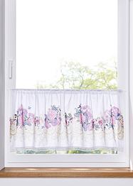 Tenda a vetro con fantasia floreale in cotone biologico, bpc living bonprix collection