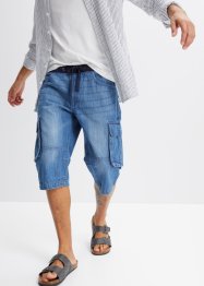 Bermuda lunghi in jeans, loose fit, John Baner JEANSWEAR