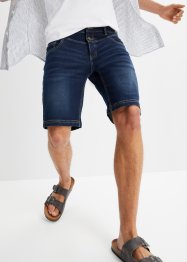 Bermuda di jeans elasticizzati, regular fit, John Baner JEANSWEAR