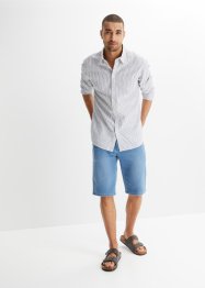 Bermuda di jeans in felpa con taglio comfort, regular fit, John Baner JEANSWEAR