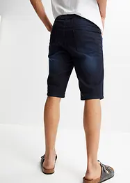 Bermuda di jeans in felpa con taglio comfort, regular fit, bonprix