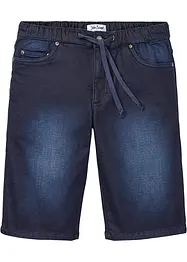 Bermuda di jeans in felpa con taglio comfort, regular fit, bonprix